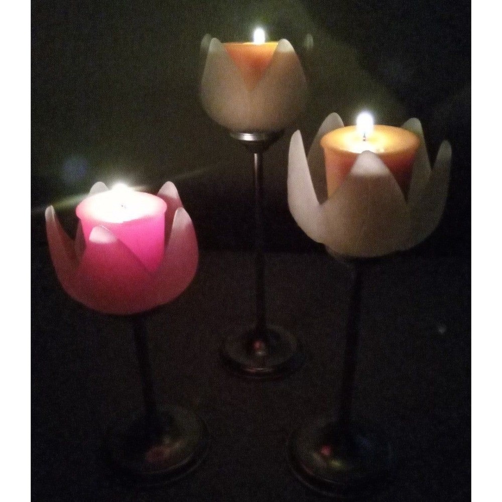 The Connoisseur Collection Tulip Candle Holder VINTAGE - Picture 10 of 12